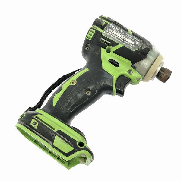 ☆中古品☆makita マキタ 14.4V 充電式インパクトドライバー TD137D 本体のみ ライム コードレス バッテリー式120207 - 3