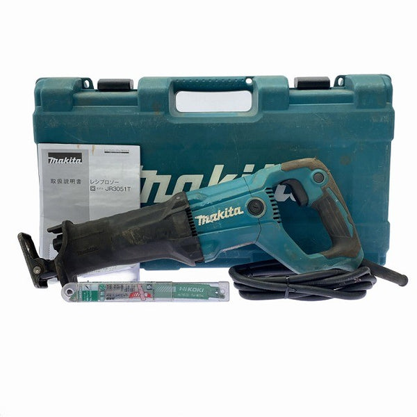 ☆中古品☆makita マキタ 100V レシプロソー JR3051T ケース付 コード式 セーバソー セーバーソー 多目的用 切断機 電気のこぎり128677 - 3