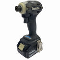 ☆中古品☆ makita マキタ 18V 充電式インパクトドライバ TD172DRGXB バッテリー2個(6.0Ah)充電器+ケース130202 - 4
