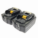 ☆中古品2個※15回と20回☆makita マキタ 18V 6.0Ah 純正 リチウムイオンバッテリー BL1860B 雪マーク 急速充電対応 残量表示付134784 - 4