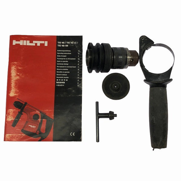 ☆中古品☆HILTI ヒルティ 100V ロータリーハンマードリル TE16-M ケース付 コード式 ハンマドリル 電動工具 穴あけ131689 - 10
