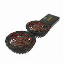 ☆中古品セット☆BURTLE バートル 13V エアークラフト専用バッテリー AC260 ファンユニット AC271 ファンケーブル＋ACアダプタ付128632 - 4