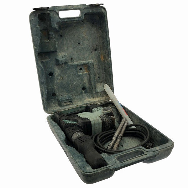 ☆中古品☆HITACHI 日立工機 100V 電動ハンマー H41SA2 ケース付 六角軸 コンクリートブレーカー ハツリ機 はつり機 斫り機 粉砕134642 - 2