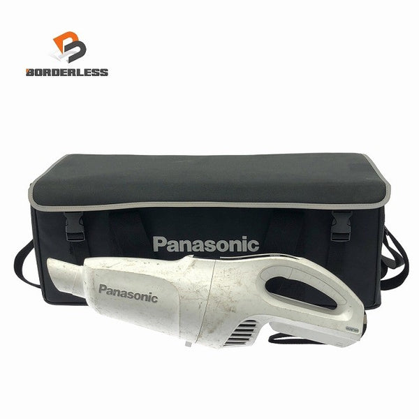 ☆中古品☆Panasonic パナソニック 14.4V/18V 工事用充電クリーナー EZ37A3 白 本体＋ソフトケース 充電式 コードレス 掃除機117891 - 1