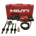 ☆中古品☆HILTI ヒルティ 100V 電動ハツリ機 TE905 ケース付 電動ハンマー コンクリートブレーカー はつり機 斫り機 破砕 粉砕130674 - 3