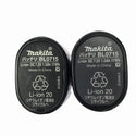 ☆中古美品☆makita マキタ 7.2V 充電式ペンインパクトドライバー TD021D 青 バッテリ2個(1.5Ah) 充電器 ライト付 コードレス133275 - 10