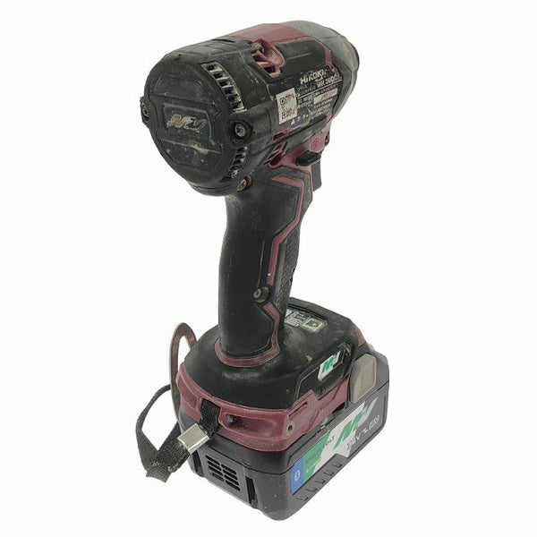 ☆中古品☆HiKOKI ハイコーキ 36V コードレスインパクトドライバー WH36DC マルチボルトバッテリー1個 充電器137984 - 4