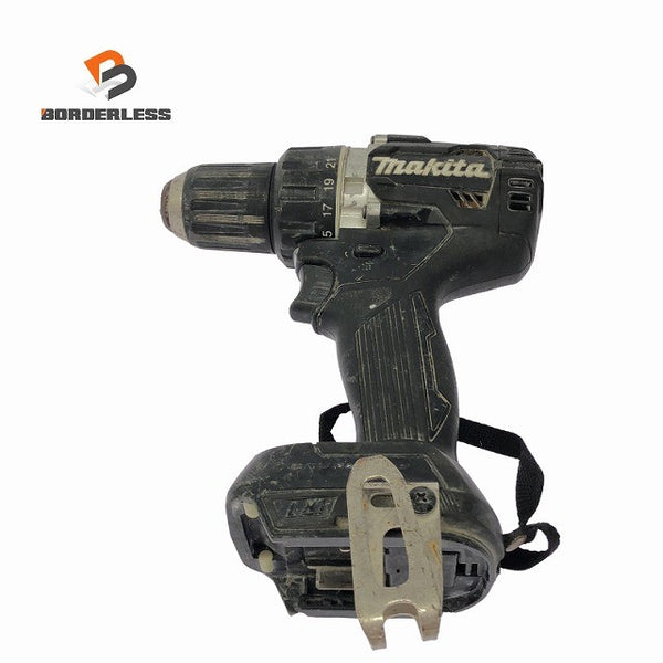 ☆中古品☆makita マキタ 18V 充電式ドライバドリル DF484D 本体のみ ブラック/黒 電動工具 穴あけ加工 締め付け131719 - 1