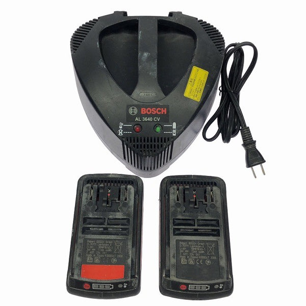 ☆比較的綺麗☆ BOSCH ボッシュ 36V 充電式ハンマドリル GBH36V-LIY 充電器 純正バッテリー2個付 ケース SDSプラス126326 - 10