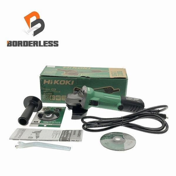 ☆未使用品☆HiKOKI ハイコーキ 100V 100mm 電気ディスクグラインダー G10SH6 コード式 ディスクサンダー 研磨機 - 1