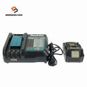 ☆中古品セット☆makita マキタ 18V 6.0Ah 純正 リチウムイオンバッテリー BL1860B 急速充電器 DC18RF リチウムイオン電池137960 - 1