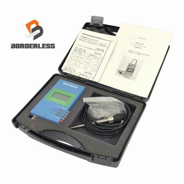 ☆未使用品☆ 昭和測器 携帯型振動計 ポータブル振動計 デジバイブロ MODEL-1332B-01L 高感度タイプ 振動計測器 - 1