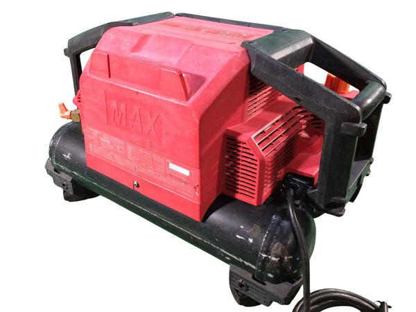 ☆中古品☆MAX マックス 常圧/高圧 エアコンプレッサー AK-HL1310E 赤/レッド 100V 11L AIモード Bluetooth エアーコンプレッサー118927 - 4