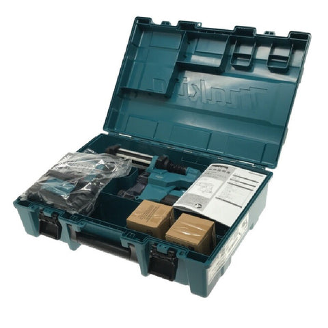 ☆未使用品☆makita マキタ 18V 18mm 充電式ハンマドリル HR183DRGXV 集じんシステム(DX16) バッテリー2個(6.0Ah)充電器 ケース付117499 - 0