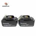 ☆中古美品2点☆makita マキタ 18V 6.0Ah 純正 リチウムイオンバッテリー BL1860B 残量表示付 リチウムイオン電池 蓄電池 充電池136882 - 1