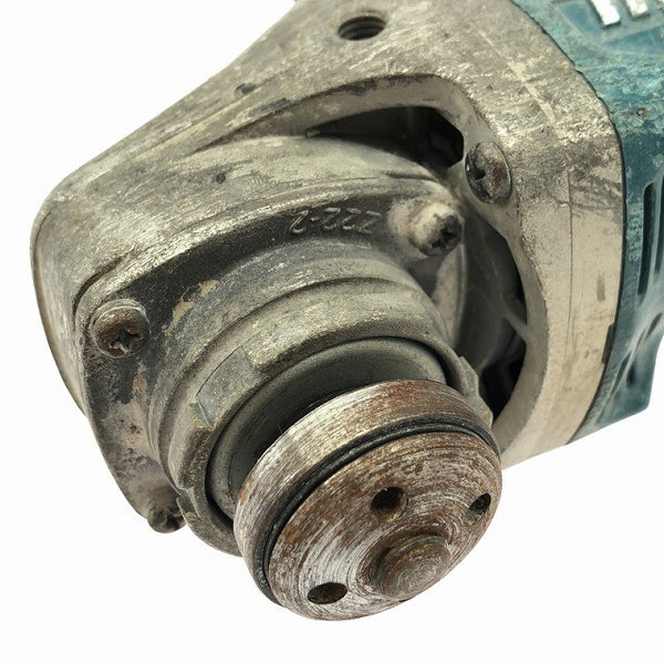 ☆中古品☆makita マキタ 18V 100mm 充電式ディスクグラインダー GA412D バッテリ1個(18V6.0Ah)付 コードレス ディスクサンダー130785 - 6