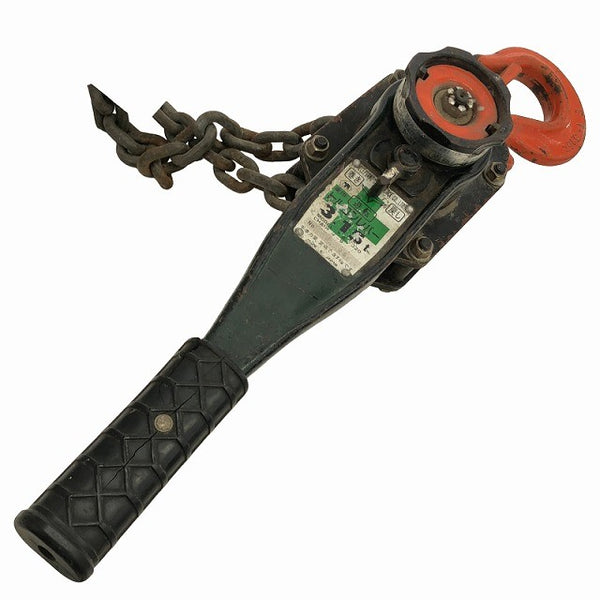 ☆中古品☆象印チェンブロック エレファント トルコンレバー Y3-320 荷重3.15kg 揚程1.5m レバーブロック レバーホイスト 荷締め機135559 - 4