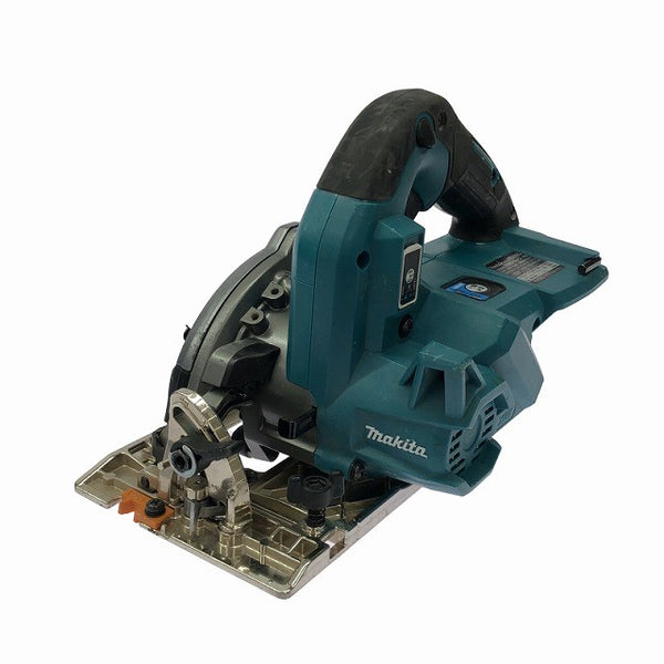 ☆中古品☆makita マキタ 40Vmax 125mm 充電式マルノコ HS008G 青 充電器 ケース付 コードレス 丸のこ 丸ノコ 丸鋸 木工用 切断機130489 - 6