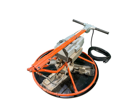 ☆中古品☆makita マキタ 100V 電動コテ 4000 トロウェル トロエル 土間 コンクリート 仕上げ 機械コテ123465 - 0
