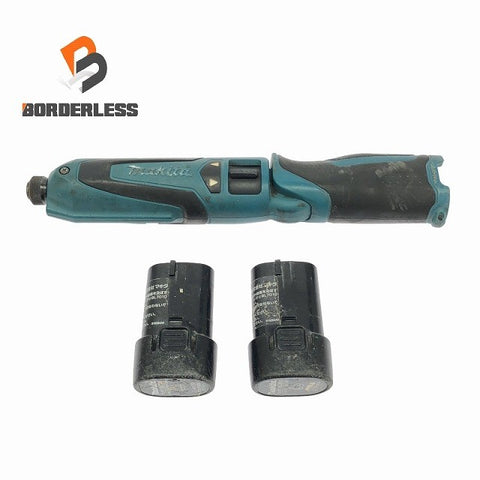☆比較的綺麗☆makita マキタ 7.2V 充電式ペンインパクトドライバ TD021D 青/ブルー バッテリー1個(7.2V1.0Ah)付き