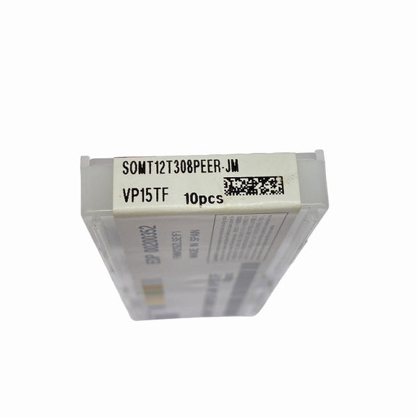 ☆未使用品3箱セット☆MITSUBISHI 三菱 カッタ用インサート SOMT12T308PEER-JM 1箱(10個)×3 サーメット 旋盤 仕上げ - 8