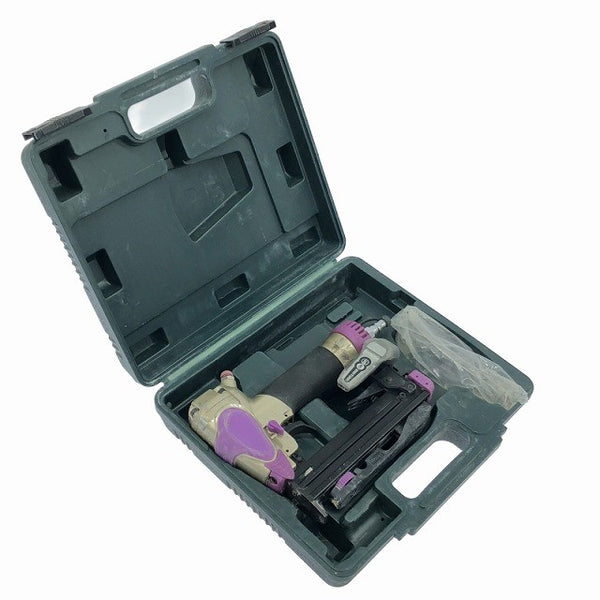 ☆中古品☆HITACHI 日立工機 25mm 常圧 タッカ N2510M 防護ゴーグル ケース付 エアツール エア工具 大工道具122479 - 2