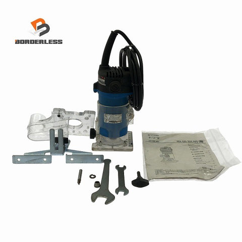 ☆中古品☆RYOBI リョービ 100V トリマー MTR-41 コード式 ルーター 木材加工 トリミング 穴あけ129116