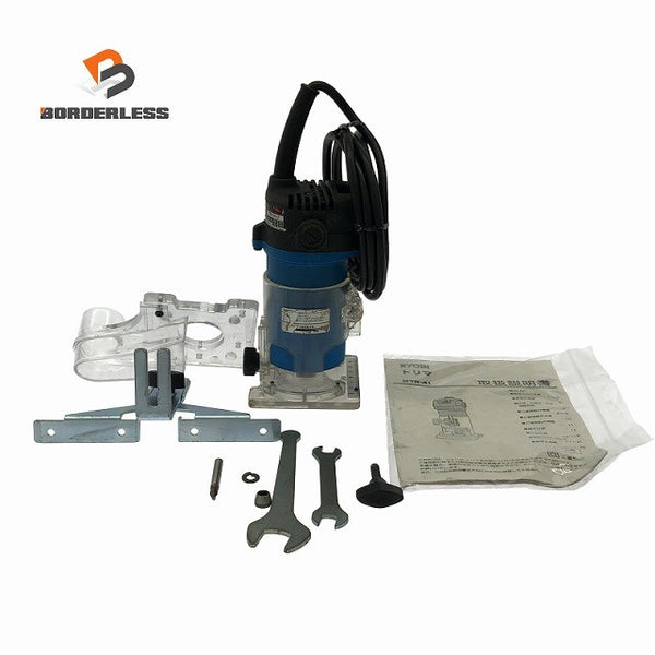 ☆中古品☆RYOBI リョービ 100V トリマー MTR-41 コード式 ルーター 木材加工 トリミング 穴あけ129116 - 1