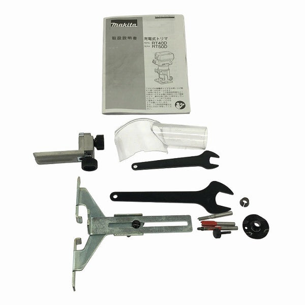 ☆中古品☆makita マキタ 18V 充電式トリマ RT50DZ コードレス トリマー/ルーター ダイヤル変速 木材加工 電動工具136604 - 10