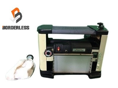 ☆中古品☆ 株式会社イリイ 100V 自動カンナ T163/T-163 本体+集じん袋 最大切削幅 330mm 最大切削厚さ 152mm 切断 木工 加工 - 1