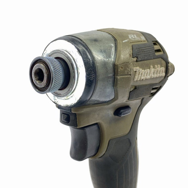 ☆中古品☆makita マキタ 18V 充電式インパクトドライバー TD173D オリーブ バッテリー1個(18V 6.0Ah) 充電器付 締付け130054 - 6