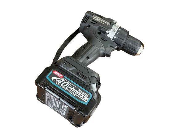 ☆未使用品☆makita マキタ 40Vmax 充電式ドライバドリル DF002GRDXB バッテリー2個(2.5Ah) 充電器 ケース付 ドリルドライバー - 6