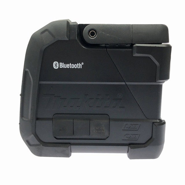 ☆美品☆makita マキタ 10.8V/14.4V/18V/100V 充電式スピーカー MR200B 黒 本体＋ACアダプタ付 コードレス ポータブルスピーカー 116668 - 7