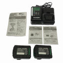 ☆中古極美品☆HiKOKI ハイコーキ 36V コードレスインパクトレンチ WR36DE(2XPSZ) バッテリ2個 充電器 ケース付 630N・m 充電式130516 - 10