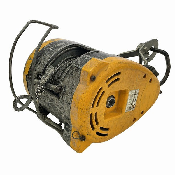 ☆中古品☆RYOBI リョービ 100V 小型ウインチ WI-125 最大吊揚荷重130kg リモコン付き 電動ホイスト 電動ウインチ 電動ウィンチ129127 - 4