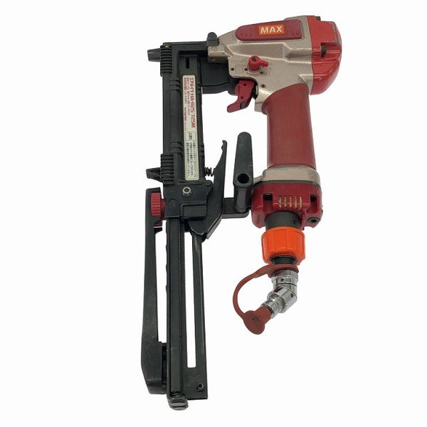 ☆中古品☆MAX マックス 高圧 ステープル用エアネイラ HA-R25/725M 幅7mm 長さ25mm エアタッカー エアータッカー エア工具 - 8