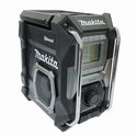 ☆美品☆makita マキタ 10.8V/14.4V/18V/40Vmax/100V 充電式ラジオ MR002G 黒 本体 アダプター Bluetooth コードレス 現場ラジオ 116704 - 3