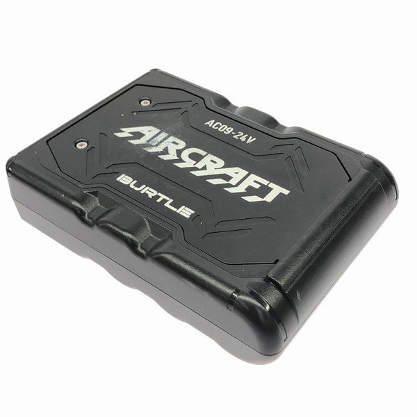 ☆中古品☆BURTLE バートル エアークラフト 24V リチウムイオンバッテリー AC09 ファンユニット AC09-1 暑さ対策135583 - 7
