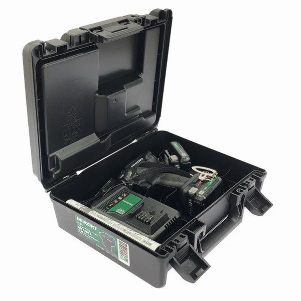 ☆未使用品☆ HIKOKI ハイコーキ 10.8V コードレスインパクトドライバー WH12DCA(2LSB)バッテリー2個(4.0Ah)充電器 ケース付127872 - 2
