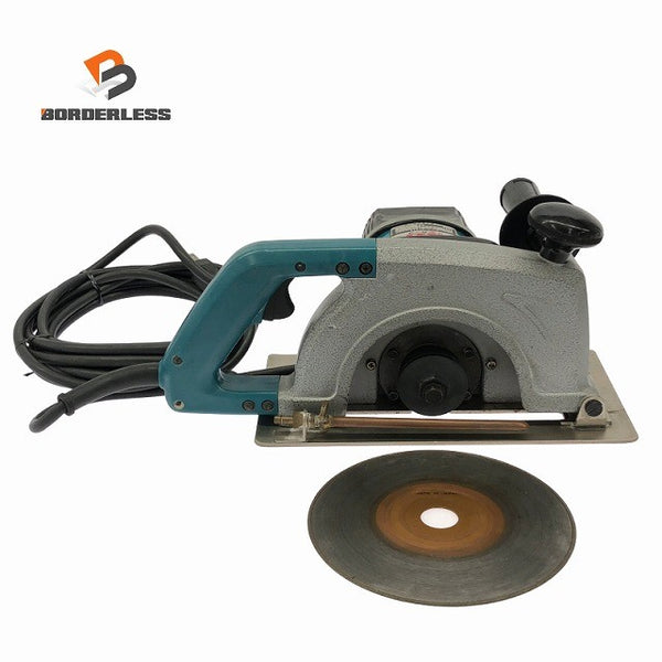 ☆中古品☆makita マキタ 100V 180mm 7型カッタ 4107R 180mm刃付き コンクリートカッター 切断機131488 - 1