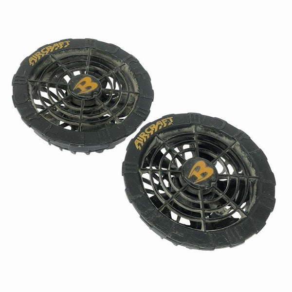 ☆中古品☆BURTLE バートル 22V エアークラフト専用バッテリー AC08 アーミカーキ ファンユニット AC08-1 黒 空調作業服用117634 - 3