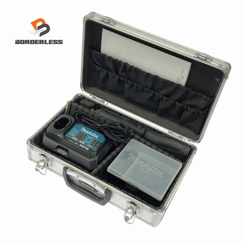 ☆中古品☆makita マキタ 7.2V 充電式ペンインパクトドライバ TD022DSHXB バッテリー2個(1.5Ah、1.0Ah) 充電器 ケース付135172