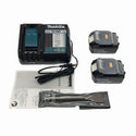 ☆未使用品※ケース傷有☆makita マキタ 18V 充電式ケレン HK180DRGX バッテリ2個(6.0Ah) 充電器 ケース付 コードレス 剥離 剥がし134402 - 9