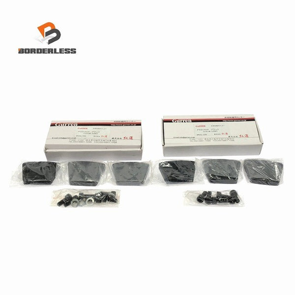 ☆長期保管品2点セット☆紅蓮 床研削機カッター GPK3CL-1903 GPK3CL-2206 PCDフロア ブラック 丸型3個：左回転 ディスク117744 - 1