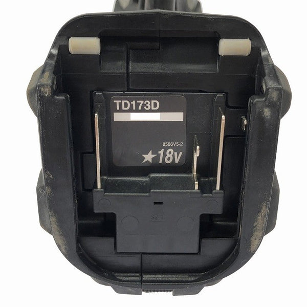 ☆中古品☆makita マキタ 18V 充電式インパクトドライバ TD173DZB 黒/ブラック 本体のみ コードレス 締付け 電動工具132147 - 10