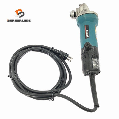 ☆中古品☆makita マキタ 100V 100mm ディスクグラインダー 9533BL コード式 ディスクサンダー 研磨 研削 切削 切断133623