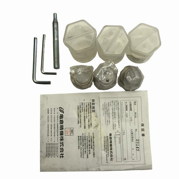☆中古品☆KAMEKURA 亀倉精機 電動油圧式ポートパンチャー RF-A3 縦型/穴あけ/切断/鉄工/加工/板金 コード式 電動工具135695 - 10
