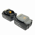 ☆未使用箱なし2個セット☆makita マキタ 18V 6.0Ah 純正 リチウムイオンバッテリー BL1860B 残量表示付 リチウムイオン電池129486 - 5