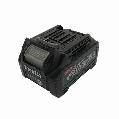 ☆中古品☆makita マキタ 40Vmax 2.5Ah 純正リチウムイオンバッテリー BL4025 リチウムイオン電池 蓄電池 充電池 雪マーク - 0