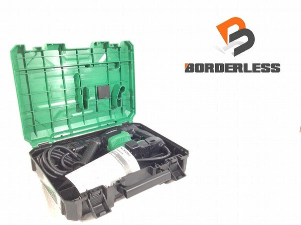 ☆未使用品☆HIKOKI ハイコーキ 100V ハンマ H41SA4 ハンドル＋シャンク＋ケース付 電動ハンマー コンクリートブレーカー124465 - 2